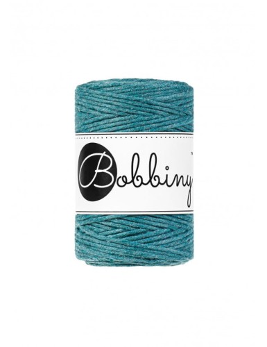 Sznurek skręcany bawełniany Bobbiny Macrame Cord / Morski / Teal / 1,5mm / 100m