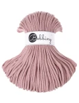 Sznurek pleciony bawełniany Bobbiny Premium / Różowe Złoto / Blush / 5mm / 100m 