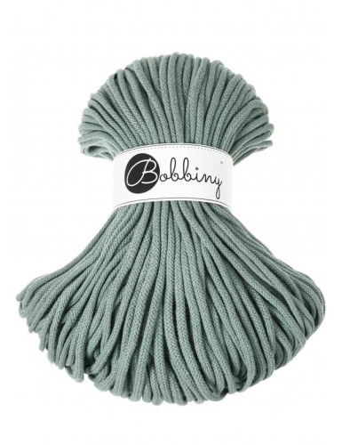 Sznurek pleciony bawełniany Bobbiny Premium / Laurowy / 5 mm / 100 m