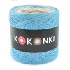 KOKONEK A049 Błękit/krem/szary