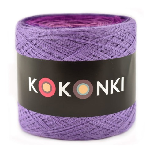 KOKONEK Merino 509 - Jasny fiolet/fiolet/ciemny cyklamen/cyklamen/wrzos/jeżyna