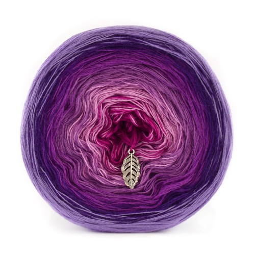 KOKONEK Merino 509 - Jasny fiolet/fiolet/ciemny cyklamen/cyklamen/wrzos/jeżyna