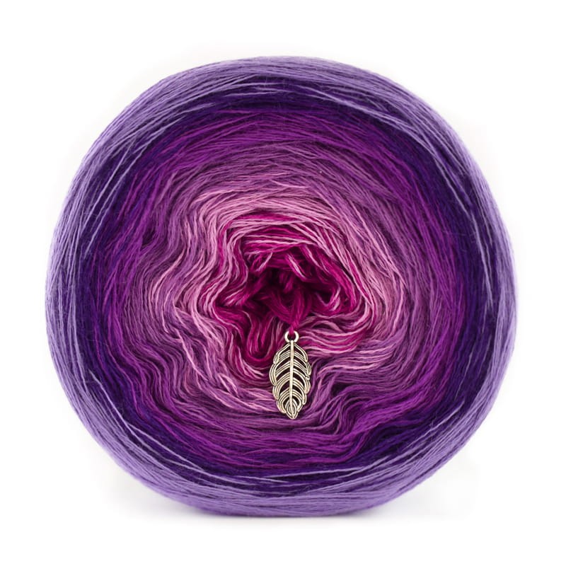 KOKONEK Merino 509 - Jasny fiolet/fiolet/ciemny cyklamen/cyklamen/wrzos/jeżyna