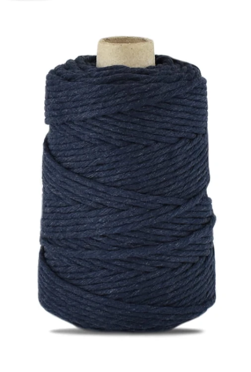 Sznurek bawełniany skręcany 5 mm  100 m  306 fumo