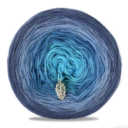 KOKONEK Merino 345 Petrol Likes Gray - fumo/szaro-niebieski/petrol/turkus