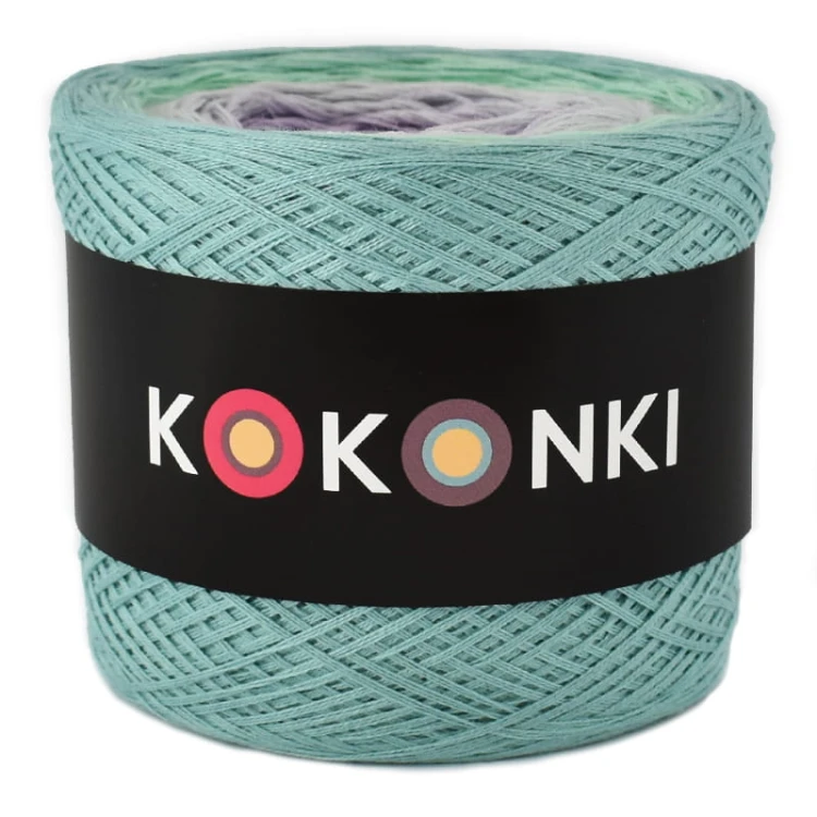 KOKONEK A720 Patyna/mięta/jasny szary/lawenda/blady fiolet