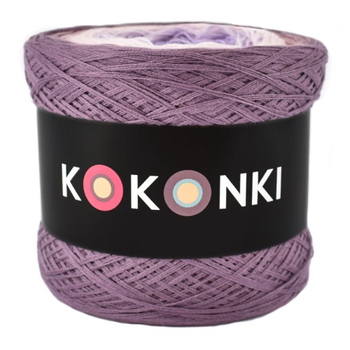 KOKONEK A035 Blady fiolet/brudny róż/pastelowy róż/lawenda/fiołek