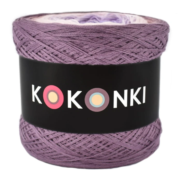 KOKONEK A035 Blady fiolet/brudny róż/pastelowy róż/lawenda/fiołek