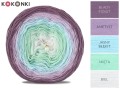 KOKONEK A030 Blady fiolet/ametyst/jasny błękit/mięta/biel
