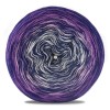 KOKONEK Merino Kish Rare R65 - Fiolet/cyklamen/ametyst/jasny szary melanż/szary + 2 nici granat