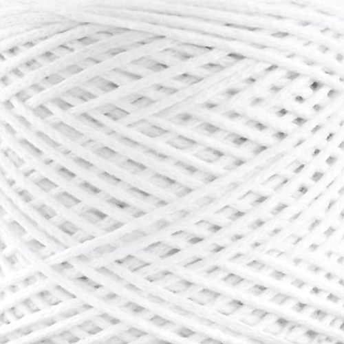 Sznurek Macrame Cotton / rolka 200 m / biel