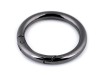 Karabińczyk okrągły / średnica 32 mm / ciemny nikiel / 1 szt.