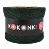 KOKONEK Kish Rare R69 - Zieleń butelkowa/paproć/musztarda/koniak/rdza/malaga + 2 nitki czekolady