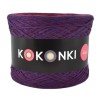 KOKONEK Kish Rare R70 - Fiolet/gorący róż/limetka/paproć/zieleń butelkowa + 2 nitki wino