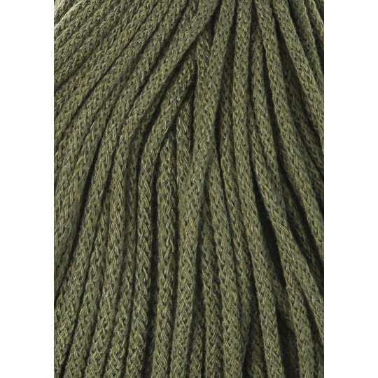 Sznurek pleciony bawełniany Bobbiny Junior / Awokado / Avocado / 3 mm / 100 m