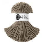 Sznurek pleciony bawełniany Bobbiny Junior / Kawowy / Coffee / 3mm / 100m 