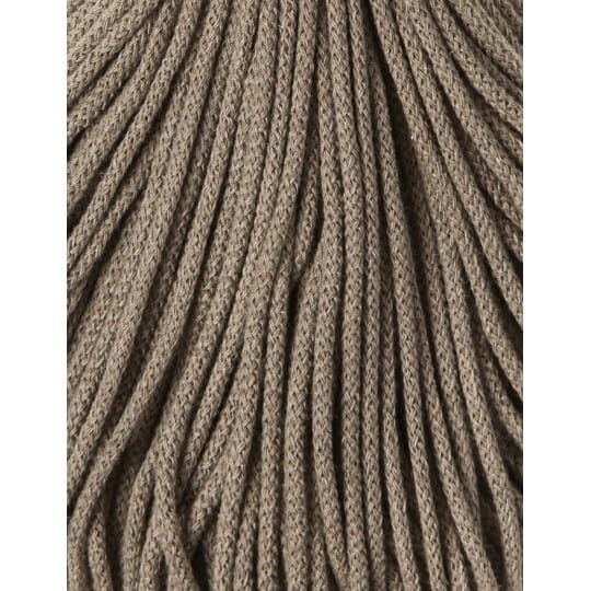 Sznurek pleciony bawełniany Bobbiny Junior / Kawa / Coffee / 3 mm / 100 m
