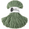 Sznurek pleciony bawełniany Bobbiny Junior / Szałwia / Eucalyptus Green / 3 mm / 100 m