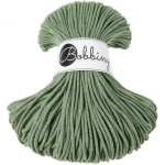 Sznurek pleciony bawełniany Bobbiny Junior / Szałwia / Eucalyptus Green / 3mm / 100m  