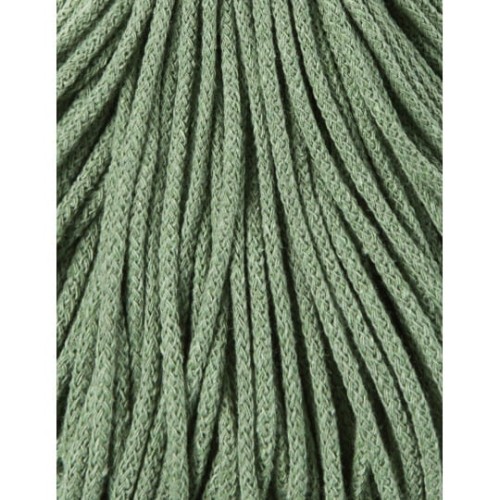 Sznurek pleciony bawełniany Bobbiny Junior / Szałwia / Eucalyptus Green / 3 mm / 100 m