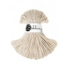 Sznurek pleciony bawełniany Bobbiny Junior / Naturalne Złoto / Golden Natural / 3 mm / 100 m