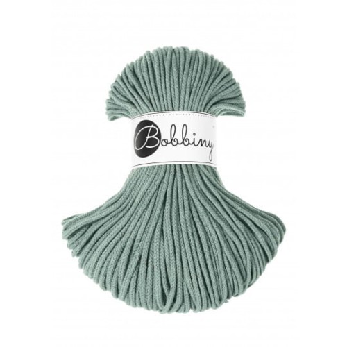 Sznurek pleciony bawełniany Bobbiny Junior / Laurowy / Laurel / 3 mm / 100 m