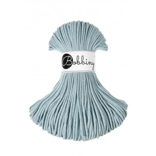 Sznurek pleciony bawełniany Bobbiny Junior / Mgiełka / Misty / 3 mm / 100 m
