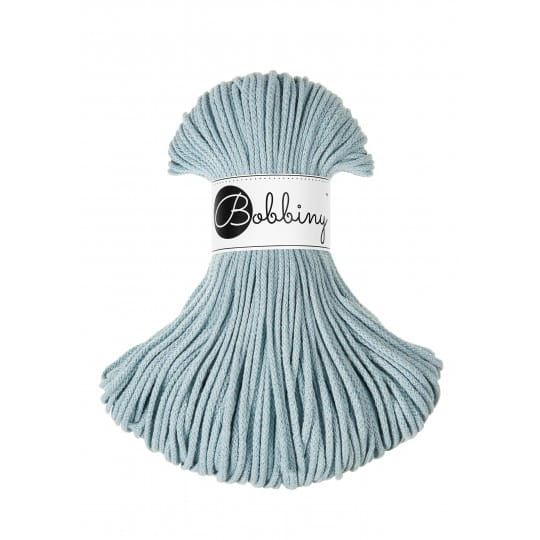 Sznurek pleciony bawełniany Bobbiny Junior / Mgiełka / Misty / 3 mm / 100 m
