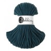 Sznurek pleciony bawełniany Bobbiny Junior / Petrol / Peacock Blue / 3 mm / 100 m