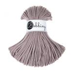 Sznurek pleciony bawełniany Bobbiny Junior / Perłowy / Pearl / 3mm / 100m 