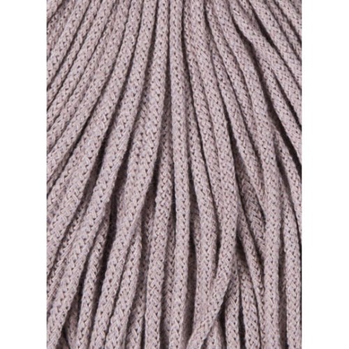 Sznurek pleciony bawełniany Bobbiny Junior / Perłowy/ Pearl / 3 mm / 100 m