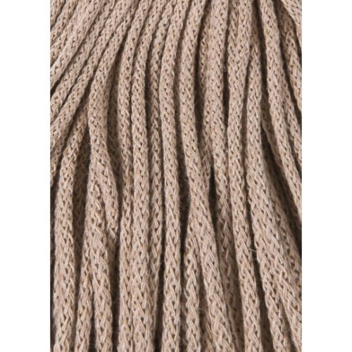 Sznurek pleciony bawełniany Bobbiny Junior / Piaskowy / Sand / 3 mm / 100 m