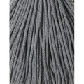Sznurek pleciony bawełniany Bobbiny Junior / Stalowy / Steel / 3 mm / 100 m