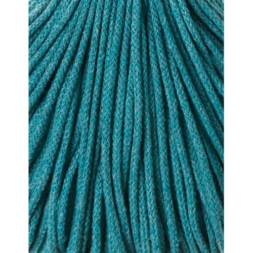 Sznurek pleciony bawełniany Bobbiny Junior / Morski / Teal / 3 mm / 100 m