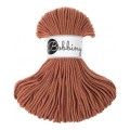 Sznurek pleciony bawełniany Bobbiny Junior / Terracotta / 3 mm / 100 m