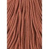 Sznurek pleciony bawełniany Bobbiny Junior / Terracotta / 3 mm / 100 m