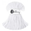 Sznurek pleciony bawełniany Bobbiny Junior / Biały / White / 3 mm / 100 m