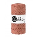 Sznurek skręcany bawełniany Bobbiny Macrame Cord / Terracotta / 3mm / 100m