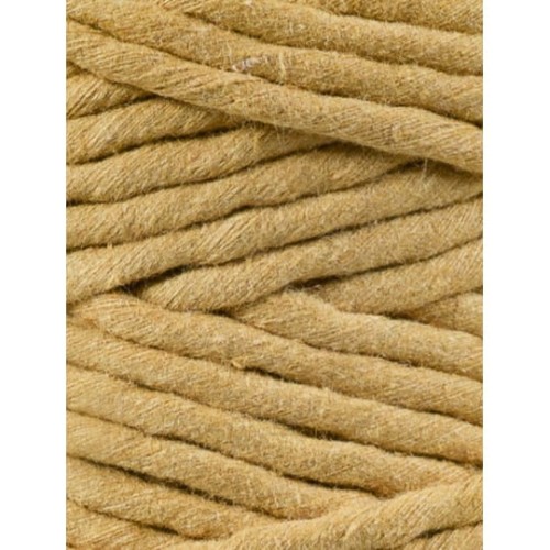 Sznurek skręcany bawełniany Bobbiny Macrame Cord/ Musztarda / Mustard / 5mm / 100m