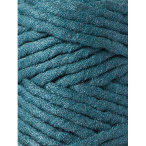 Sznurek skręcany bawełniany Bobbiny Macrame Cord / Petrol / Peacock Blue / 5mm / 100m