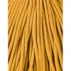 Sznurek pleciony bawełniany Bobbiny Premium / Musztarda / Mustard / 5 mm / 100 m