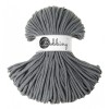 Sznurek pleciony bawełniany Bobbiny Premium / Stalowy / Steel / 5 mm / 100 m