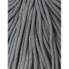 Sznurek pleciony bawełniany Bobbiny Premium / Stalowy / Steel / 5 mm / 100 m