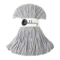 Sznurek pleciony bawełniany Bobbiny Junior / Jasny Szary / Light Grey / 3 mm / 100 m