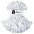 Sznurek pleciony bawełniany Bobbiny Premium Biały / White / 5 mm / 100 m
