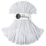 Sznurek pleciony bawełniany Bobbiny Premium / Biały / White / 5mm / 100m