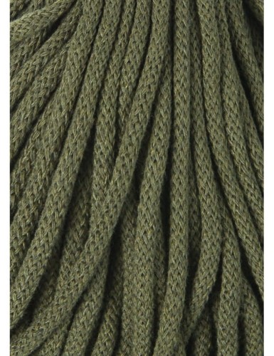 Sznurek pleciony bawełniany Bobbiny Premium Awokado / Avocado / 5 mm / 100 m