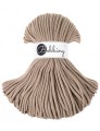 Sznurek pleciony bawełniany Bobbiny Premium / Piaskowy / Sand / 5 mm / 100 m