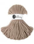 Sznurek pleciony bawełniany Bobbiny Premium / Piaskowy / Sand / 5mm / 100m