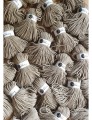 Sznurek pleciony bawełniany Bobbiny Premium / Piaskowy / Sand / 5 mm / 100 m
